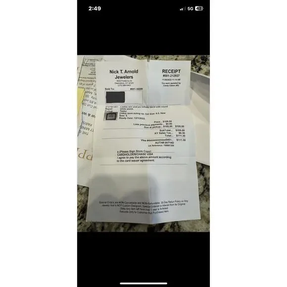 LADIES 14K GOLD ENGAGEMENT RING 14KT Solitaire. Size 9 1/2 - Picture 16 of 16